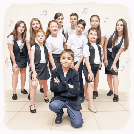 Детский хор Тропинка - Любит Бог меня