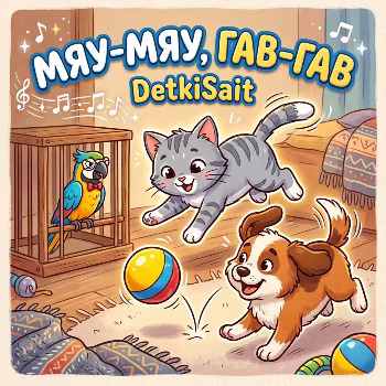 DetkiSait - Мяу-мяу, гав-гав