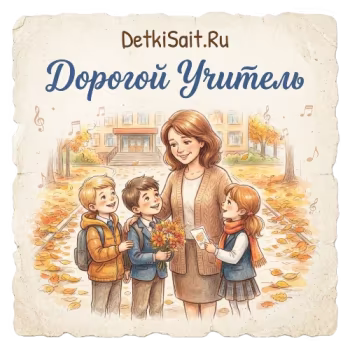 DetkiSait - Дорогой Учитель