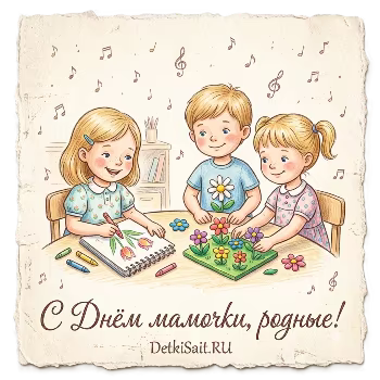 DetkiSait - С Днём мамочки, родные!