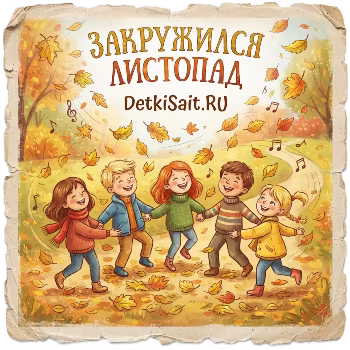 DetkiSait - Закружился листопад