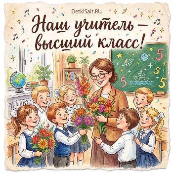 DetkiSait - Наш учитель - высший класс